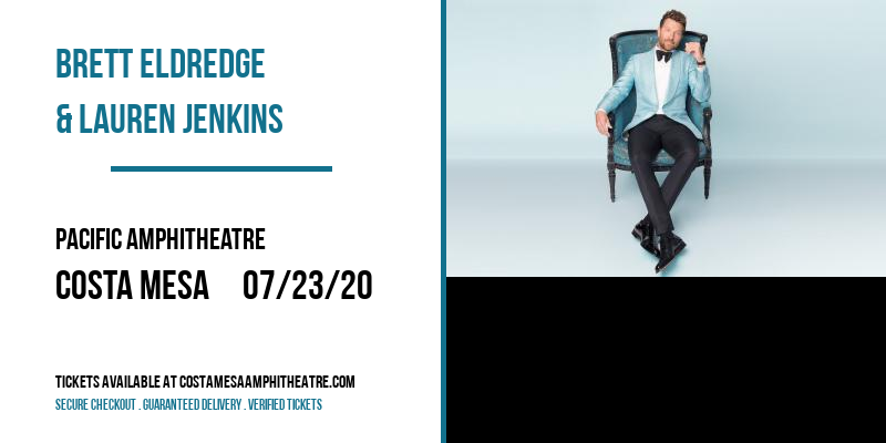 Brett Eldredge & Lauren Jenkins [CANCELLED] at Pacific Amphitheatre