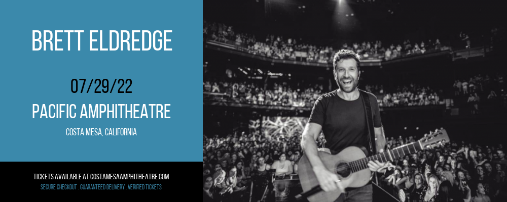 Brett Eldredge at Pacific Amphitheatre tickets Brett Eldredge at Pacific Amphitheatre