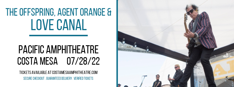 The Offspring, Agent Orange & Love Canal at Pacific Amphitheatre tickets The Offspring, Agent Orange & Love Canal at Pacific Amphitheatre