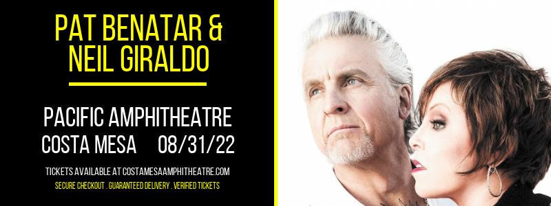 Pat Benatar & Neil Giraldo at Pacific Amphitheatre tickets Pat Benatar & Neil Giraldo at Pacific Amphitheatre