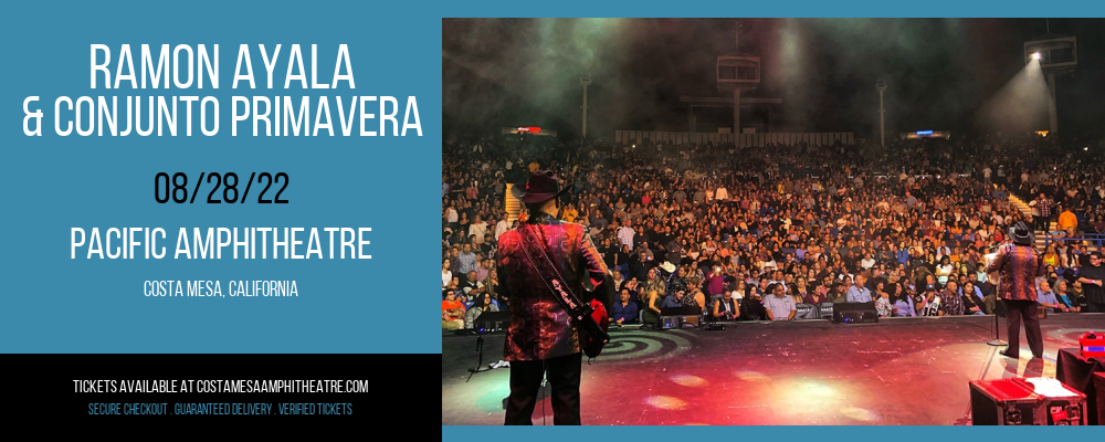 Ramon Ayala & Conjunto Primavera at Pacific Amphitheatre tickets Ramon Ayala & Conjunto Primavera at Pacific Amphitheatre