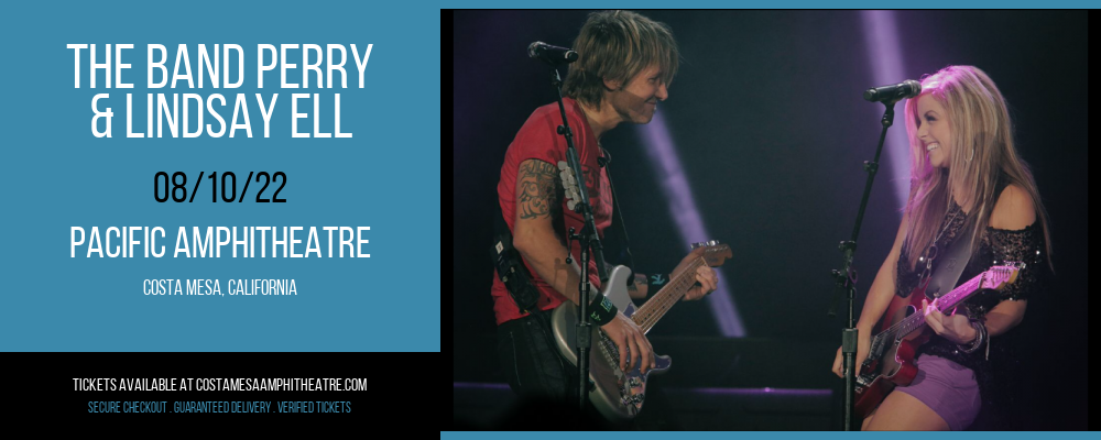 The Band Perry & Lindsay Ell at Pacific Amphitheatre tickets The Band Perry & Lindsay Ell at Pacific Amphitheatre