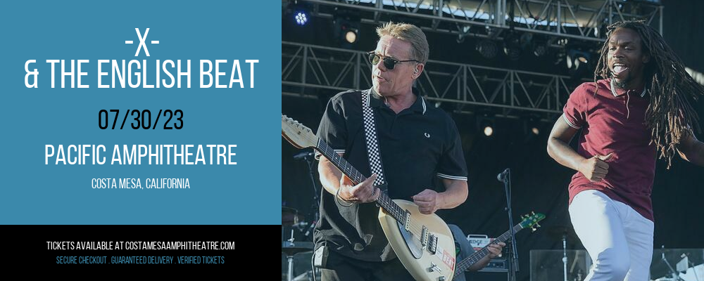 -X- & The English Beat at Pacific Amphitheatre