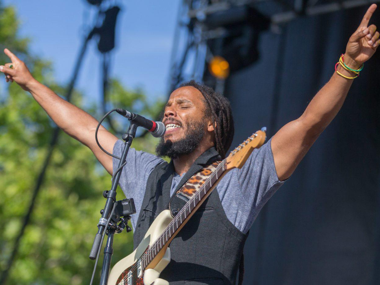 Ziggy Marley at Pacific Amphitheatre