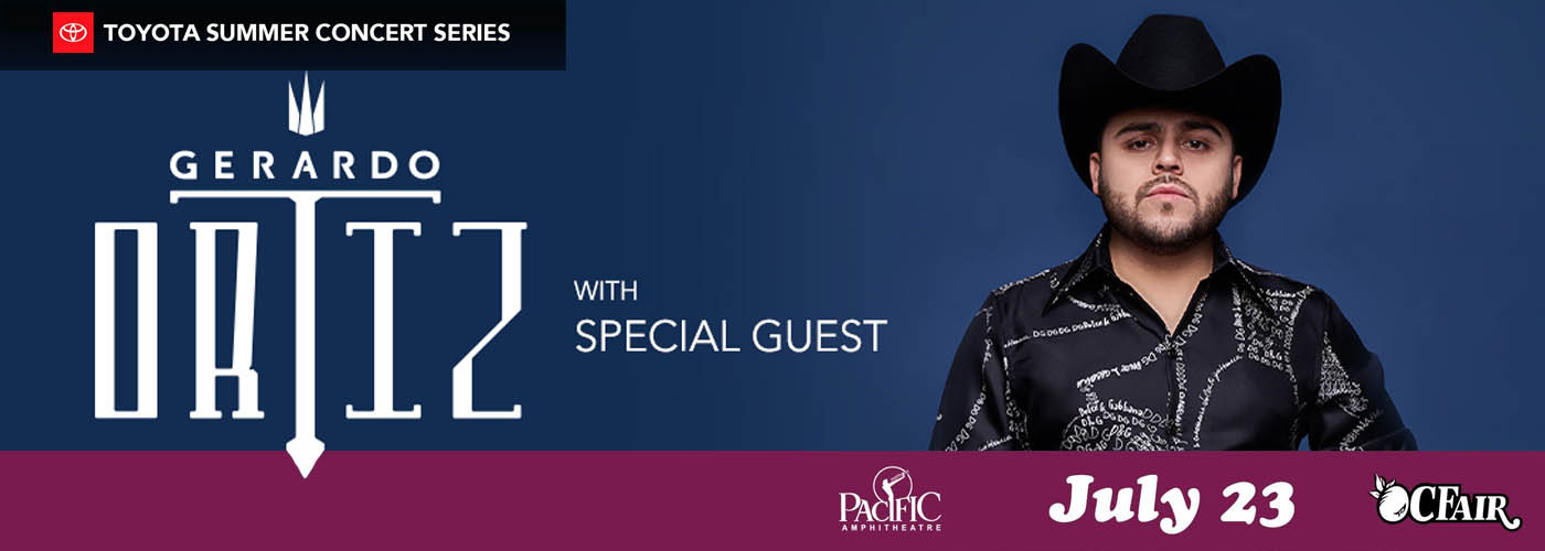 Gerardo Ortiz at Pacific Amphitheatre