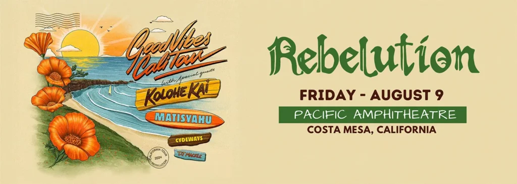 Rebelution at Pacific Amphitheatre