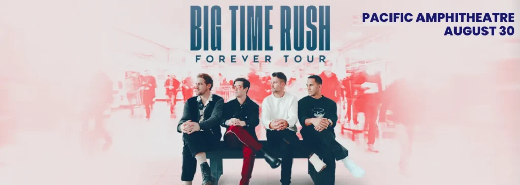 Big Time Rush at Pacific Amphitheatre