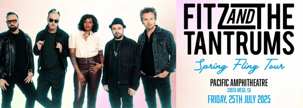 Fitz and The Tantrums & Aloe Blacc at Pacific Amphitheatre