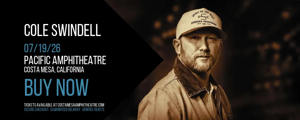 Cole Swindell at Pacific Amphitheatre
